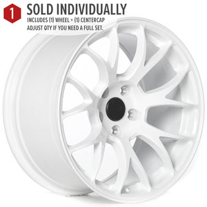 Circuit Performance CSF2 Gloss White 5x114.3 | 17x9 | +20mm / 5.79