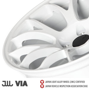 Circuit Performance CSF2 Gloss White 5x114.3 | 17x9 | +20mm / 5.79