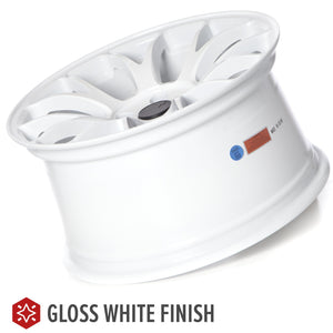 Circuit Performance CSF2 Gloss White 5x114.3 | 17x9 | +35mm / 6.38