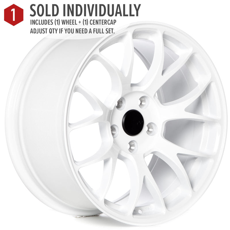 Circuit Performance CSF2 Gloss White 5x114.3 | 17x9 | +35mm / 6.38