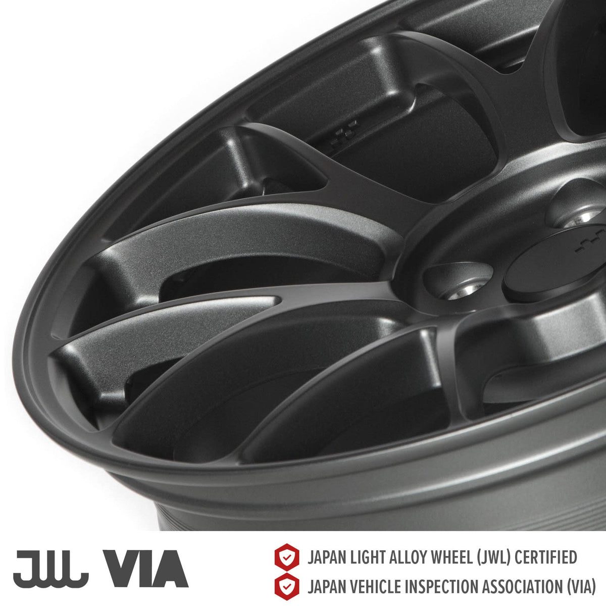 Circuit Performance CSF2 Matte Gunmetal 5x112 | 18x8.5 | +35mm / 6.13