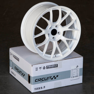 Circuit Performance CSF2 Gloss White 5x100 | 18x8.5 | +35mm / 6.13