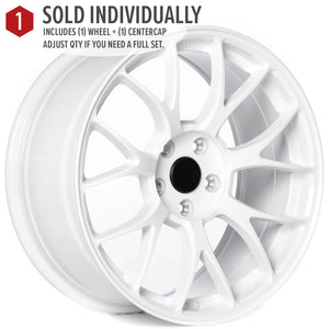 Circuit Performance CSF2 Gloss White 5x100 | 18x8.5 | +35mm / 6.13
