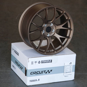 Circuit Performance CSF2 Matte Bronze 5x114.3 | 18x9.5 | +38mm / 6.75