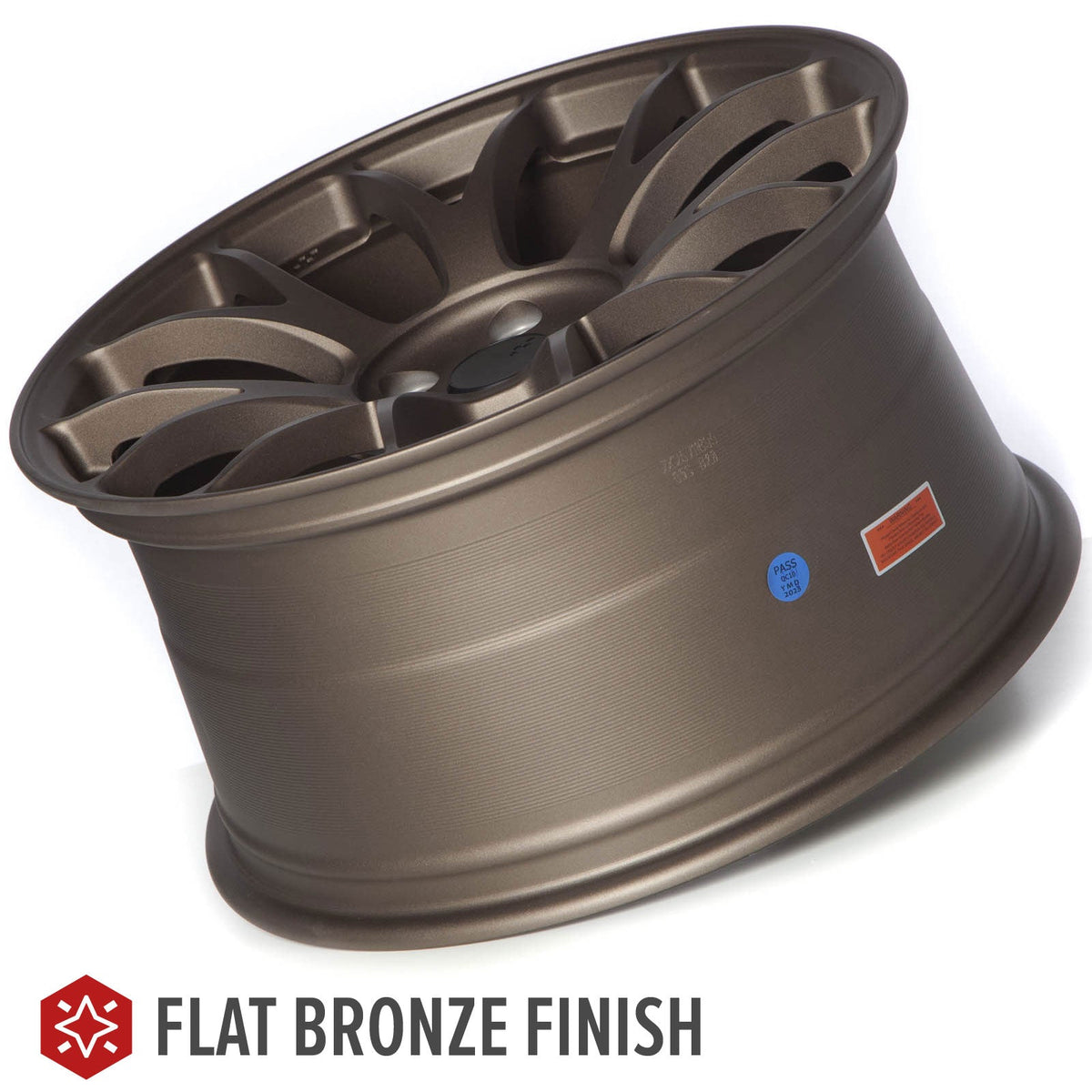 Circuit Performance CSF2 Matte Bronze 5x114.3 | 18x9.5 | +38mm / 6.75