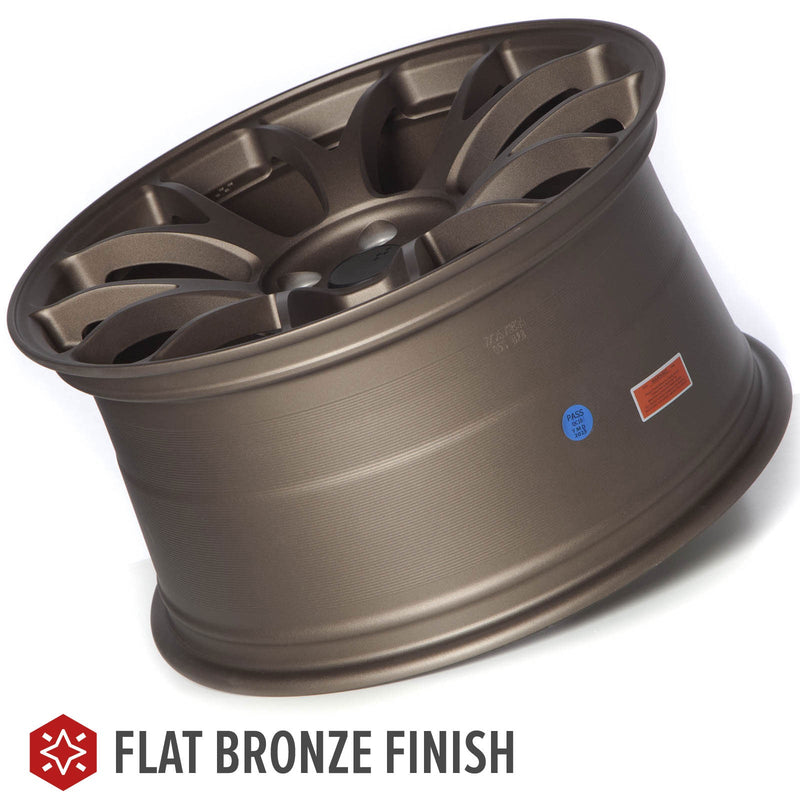 Circuit Performance CSF2 Matte Bronze 5x114.3 | 18x9.5 | +38mm / 6.75
