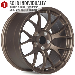 Circuit Performance CSF2 Matte Bronze 5x114.3 | 18x9.5 | +38mm / 6.75