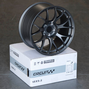 Circuit Performance CSF2 Matte Gunmetal 5x114.3 | 18x9.5 | +25mm / 6.23