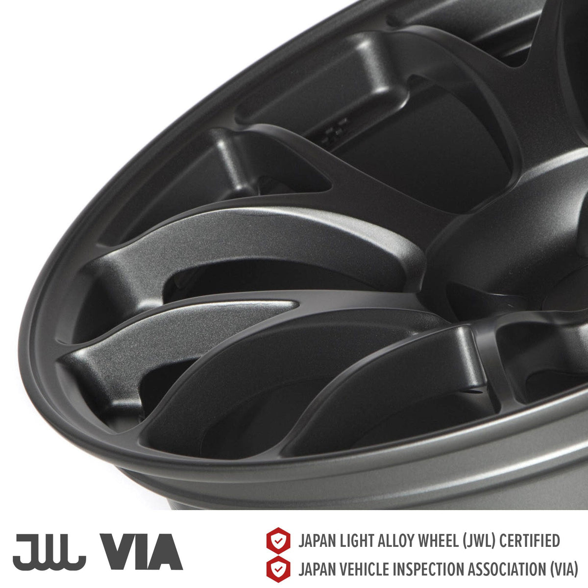 Circuit Performance CSF2 Matte Gunmetal 5x114.3 | 18x9.5 | +25mm / 6.23