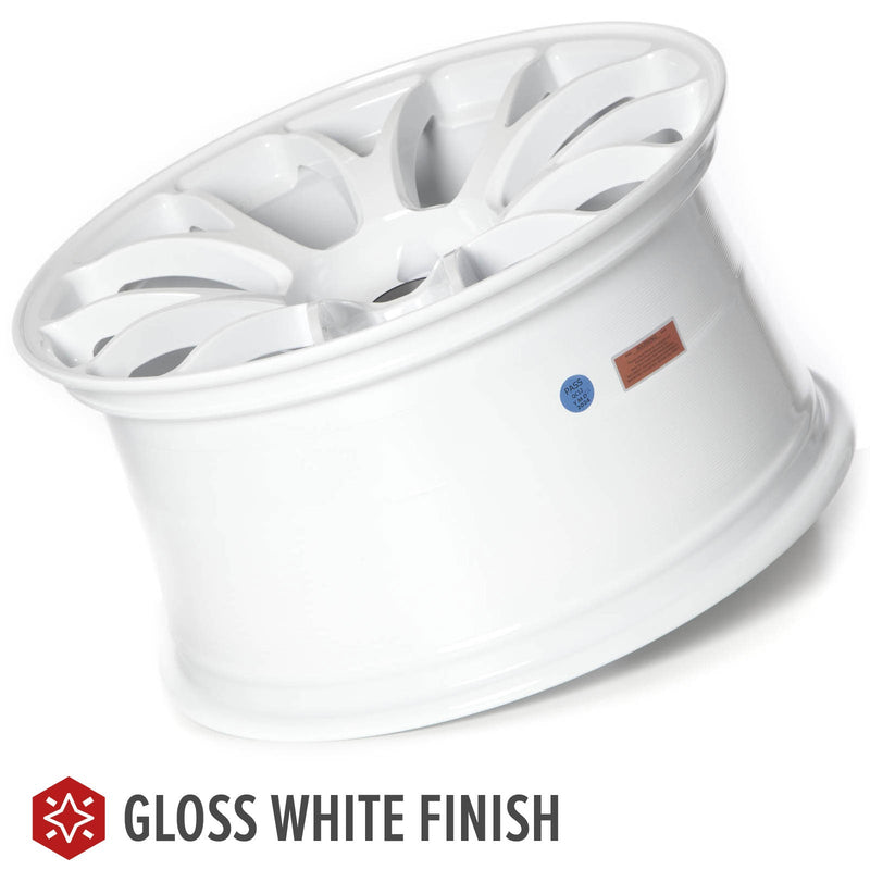 Circuit Performance CSF2 Gloss White 5x114.3 | 18x9.5 | +25mm / 6.23