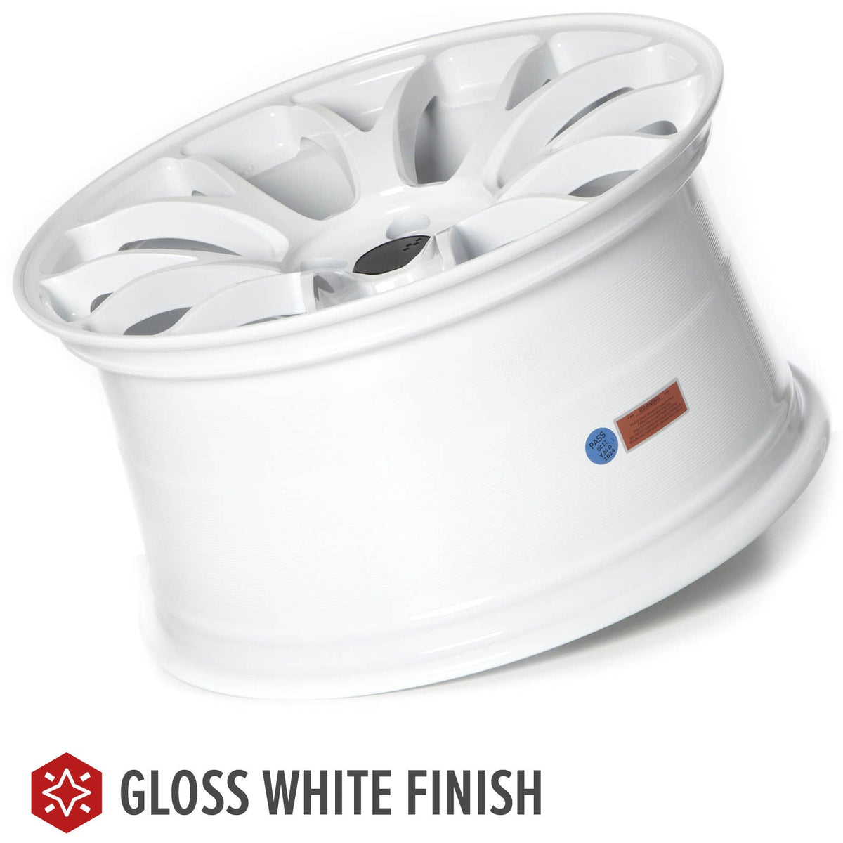 Circuit Performance CSF2 Gloss White 5x114.3 | 18x9.5 | +38mm / 6.75