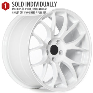 Circuit Performance CSF2 Gloss White 5x114.3 | 18x9.5 | +38mm / 6.75