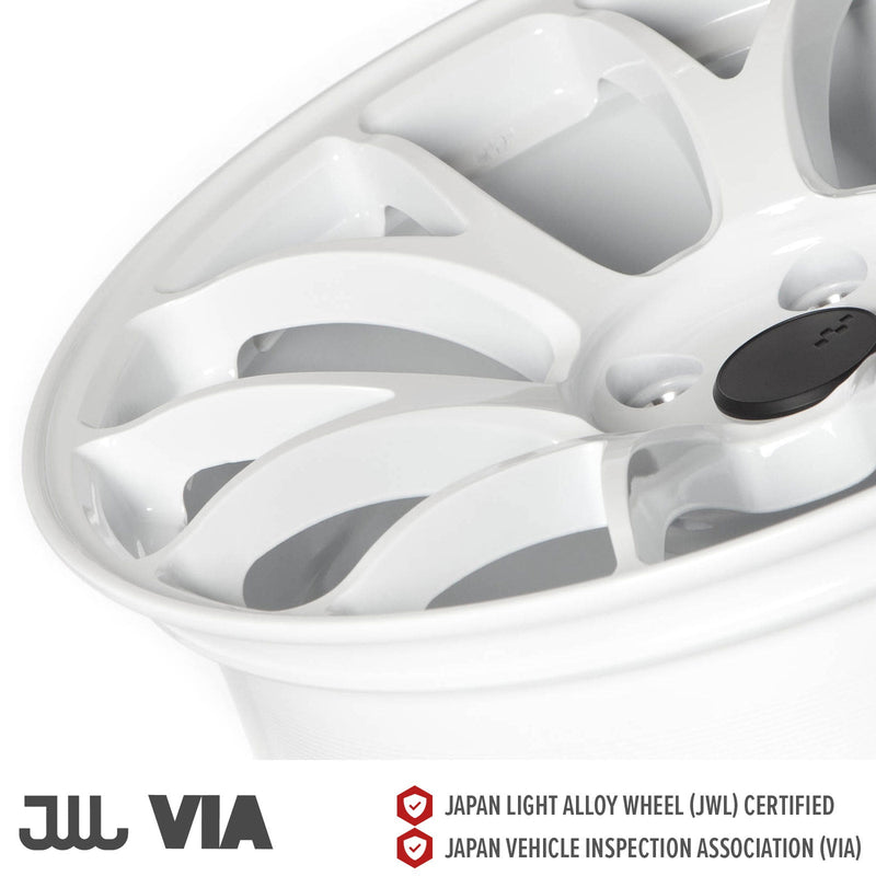 Circuit Performance CSF2 Gloss White 5x114.3 | 18x9.5 | +38mm / 6.75