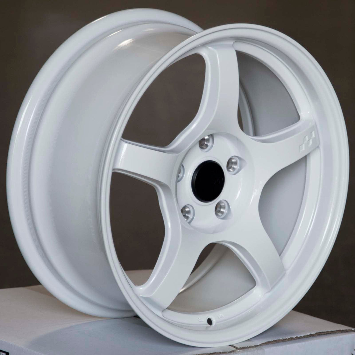 Circuit Performance CSF5 Gloss White 5x114.3 | 17x8 | +35mm / 5.88