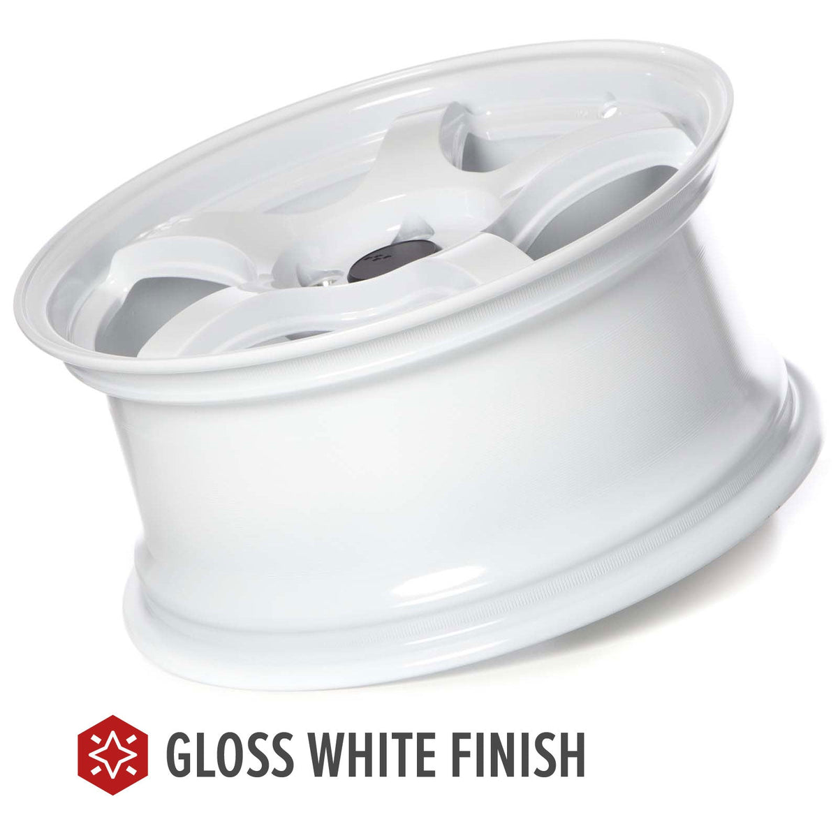 Circuit Performance CSF5 Gloss White 5x114.3 | 17x8 | +35mm / 5.88