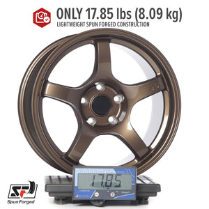 Circuit Performance CSF5 Gloss Bronze 5x114.3 | 17x9 | +20mm / 5.79