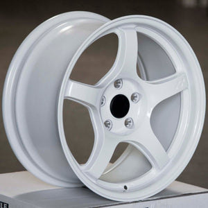 Circuit Performance CSF5 Gloss White 5x114.3 | 17x9 | +35mm / 6.38