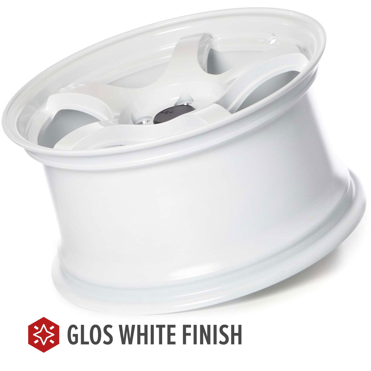 Circuit Performance CSF5 Gloss White 5x114.3 | 17x9 | +35mm / 6.38