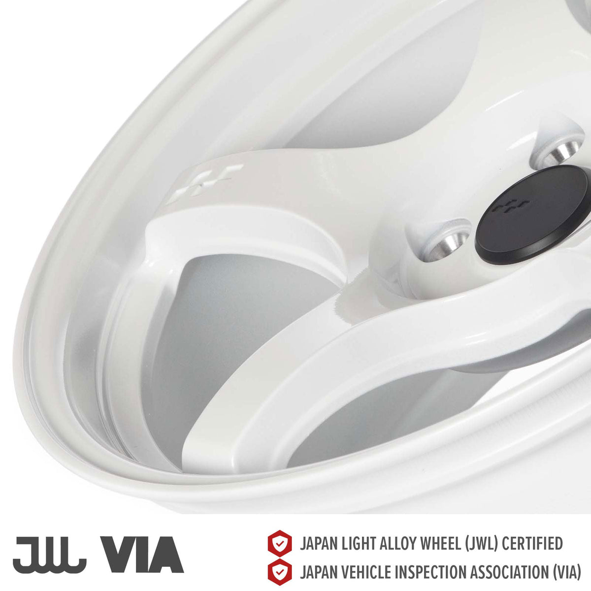 Circuit Performance CSF5 Gloss White 5x114.3 | 17x9 | +35mm / 6.38