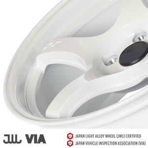 Circuit Performance CSF5 Gloss White 5x114.3 | 17x9 | +35mm / 6.38