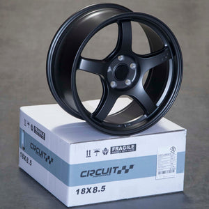 Circuit Performance CSF5 Matte Gunmetal 5x114.3 | 18x8.5 | +35mm / 6.13