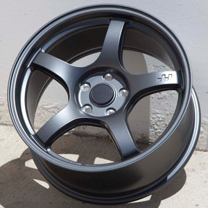 Circuit Performance CSF5 Matte Gunmetal 5x114.3 | 18x8.5 | +35mm / 6.13