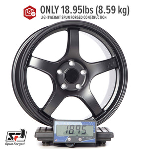 Circuit Performance CSF5 Matte Gunmetal 5x114.3 | 18x8.5 | +35mm / 6.13
