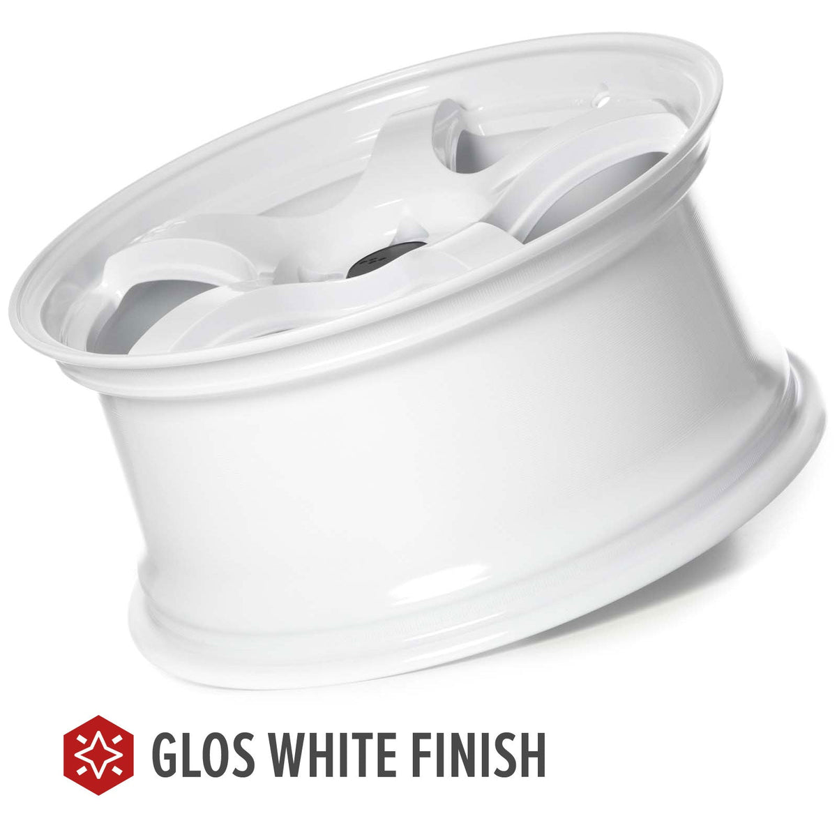 Circuit Performance CSF5 Gloss White 5x114.3 | 18x8.5 | +35mm / 6.13