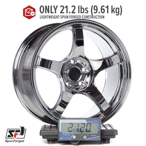 Circuit Performance CSF5 Triple Chrome Plated 5x114.3 | 18x9.5 | +12mm / 5.72