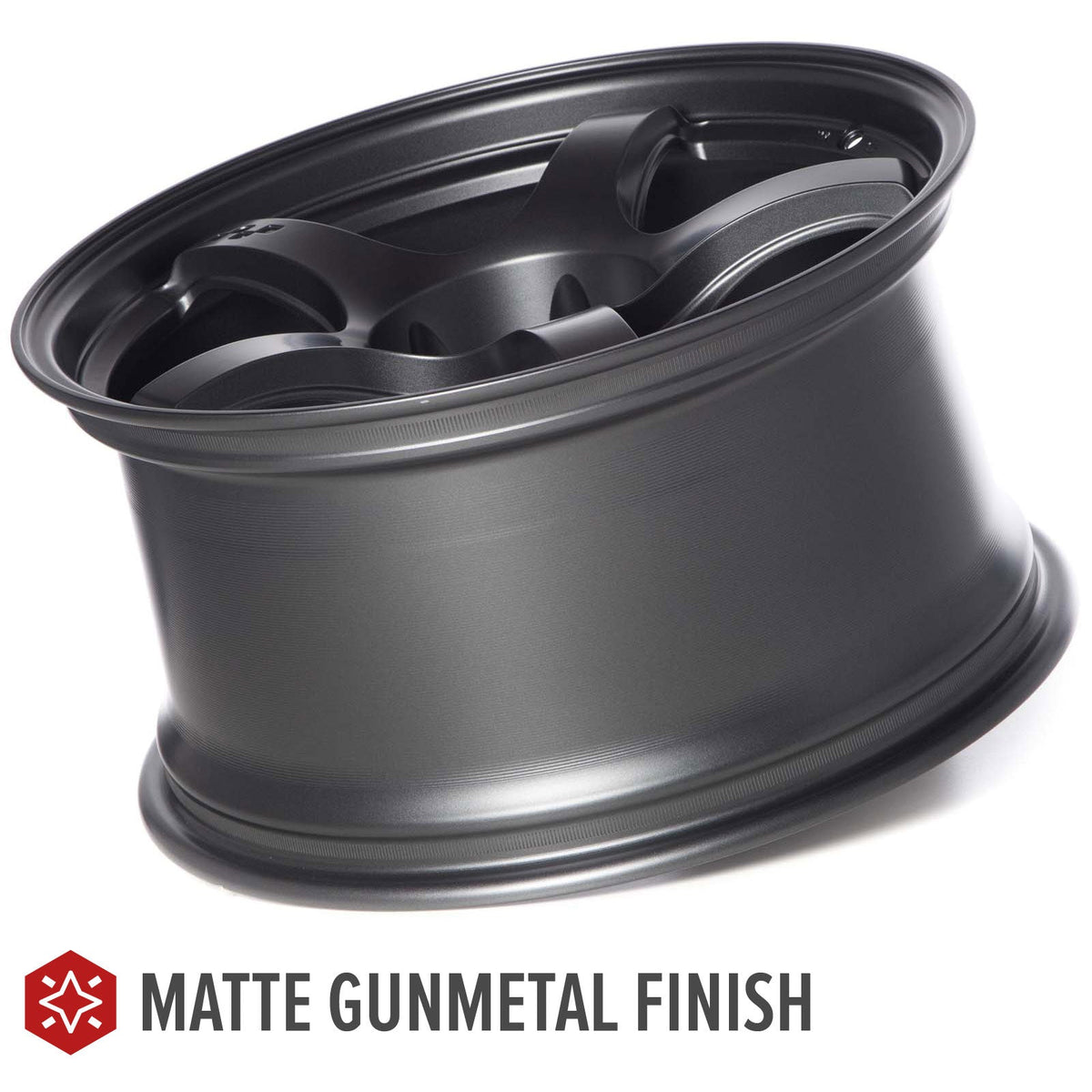 Circuit Performance CSF5 Matte Gunmetal 5x114.3 | 18x9.5 | +12mm / 5.72