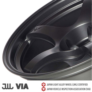 Circuit Performance CSF5 Matte Gunmetal 5x114.3 | 18x9.5 | +12mm / 5.72