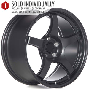 Circuit Performance CSF5 Matte Gunmetal 5x114.3 | 18x9.5 | +25mm / 6.23