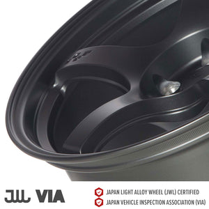 Circuit Performance CSF5 Matte Gunmetal 5x114.3 | 18x9.5 | +25mm / 6.23