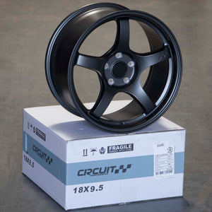 Circuit Performance CSF5 Matte Gunmetal 5x114.3 | 18x9.5 | +38mm / 6.75