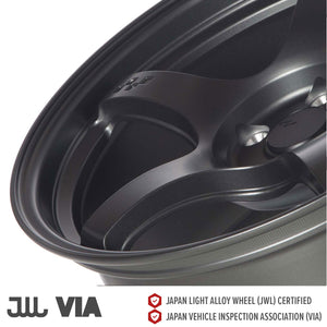 Circuit Performance CSF5 Matte Gunmetal 5x114.3 | 18x9.5 | +38mm / 6.75