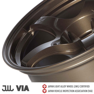 Circuit Performance CSF5 Gloss Bronze 5x114.3 | 18x9.5 | +12mm / 5.72