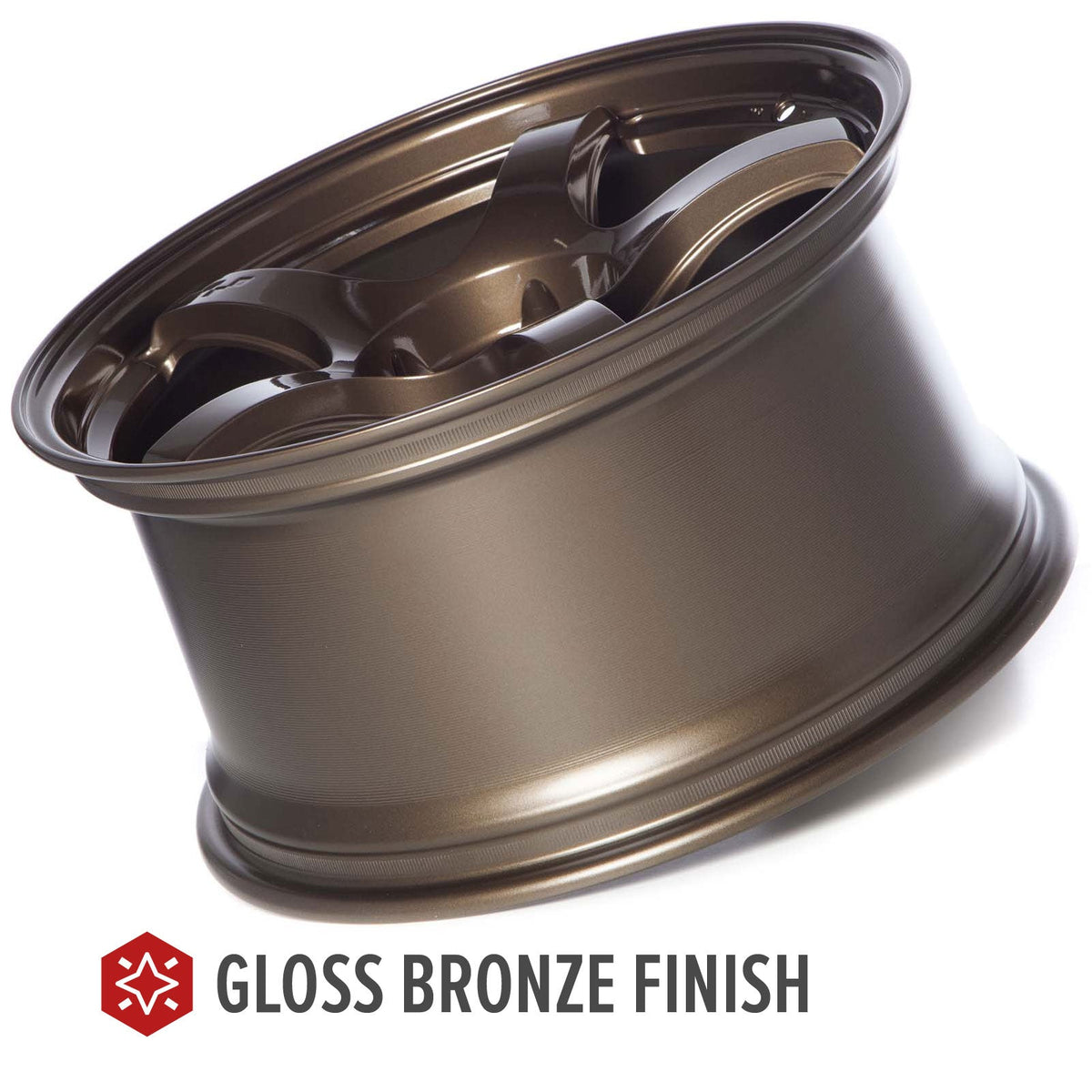 Circuit Performance CSF5 Gloss Bronze 5x114.3 | 18x9.5 | +25mm / 6.23