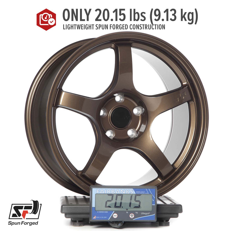 Circuit Performance CSF5 Gloss Bronze 5x114.3 | 18x9.5 | +25mm / 6.23