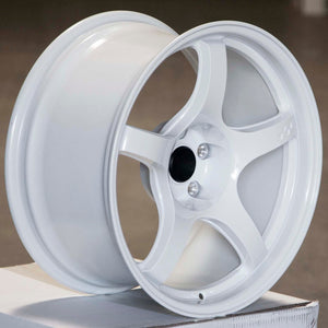 Circuit Performance CSF5 Gloss White 5x114.3 | 18x9.5 | +12mm / 5.72