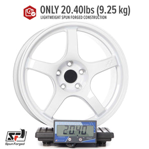 Circuit Performance CSF5 Gloss White 5x120 | 18x9.5 | +12mm / 5.72