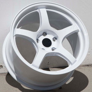 Circuit Performance CSF5 Gloss White 5x120 | 18x9.5 | +25mm / 6.23