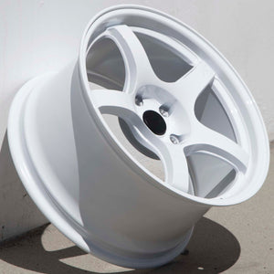 Circuit Performance CSF5 Gloss White 5x120 | 18x9.5 | +25mm / 6.23
