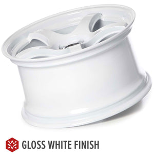 Circuit Performance CSF5 Gloss White 5x114.3 | 18x9.5 | +38mm / 6.75