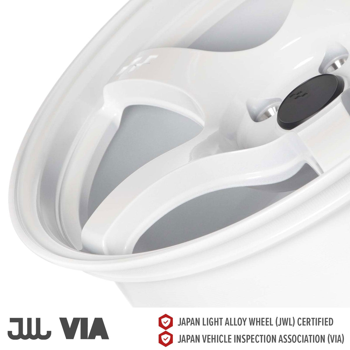 Circuit Performance CSF5 Gloss White 5x114.3 | 18x9.5 | +38mm / 6.75