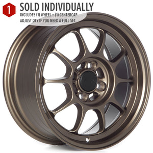 Circuit Performance CSF9 Matte Bronze 4x100 | 15x7 | +35mm / 5.38