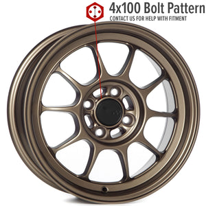 Circuit Performance CSF9 Matte Bronze 4x100 | 15x7 | +35mm / 5.38
