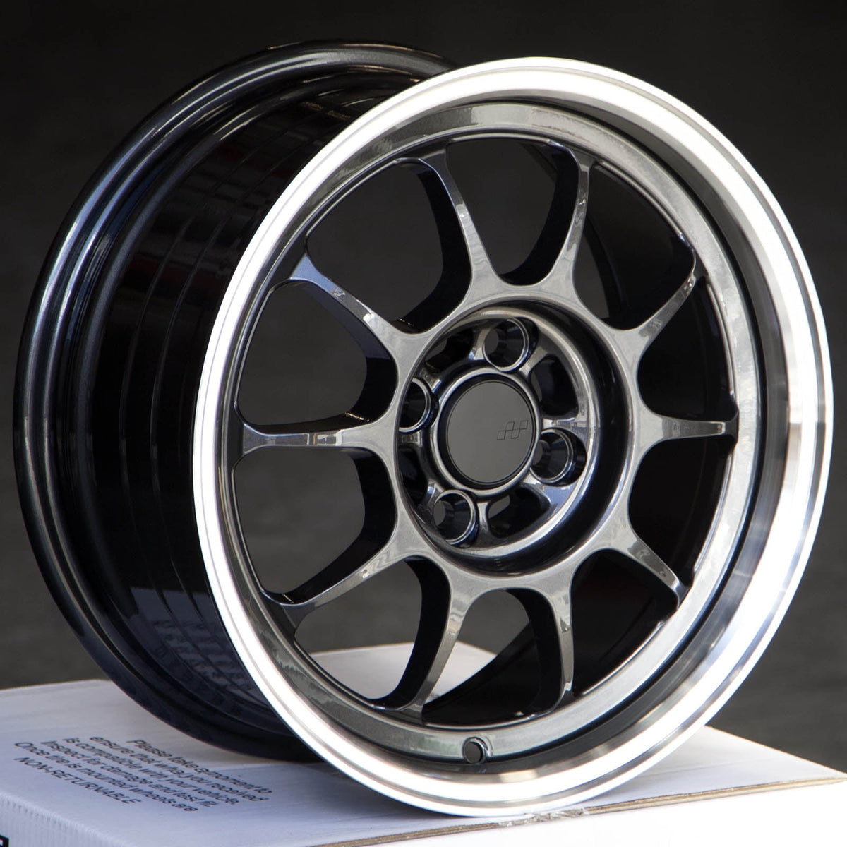 Circuit Performance CSF9 Gloss Gunmetal 4x100 | 15x7 | +35mm / 5.38