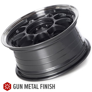 Circuit Performance CSF9 Gloss Gunmetal 4x100 | 15x7 | +35mm / 5.38