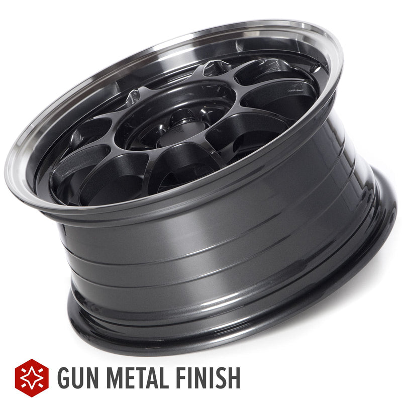 Circuit Performance CSF9 Gloss Gunmetal 4x100 | 15x7 | +35mm / 5.38