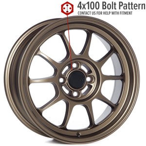 Circuit Performance CSF9 Matte Bronze 4x100 | 16x7 | +35mm / 5.38